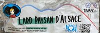 Lard paysans d’alsace