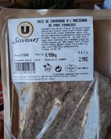 Pâté de campagne à l'ancienne