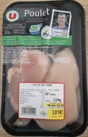 Filets de poulet blanc