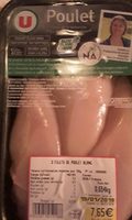 Filets de poulet blanc