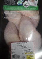 4 cuisses de poulet blanc