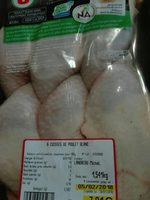 6 cuisses de poulet