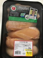 6 filets de poulet jaune