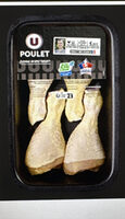 Pilon de poulet jaune France, 4 pièces