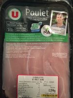 6 aiguillettes de poulet blanc