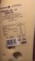 Emmental igp grand cru