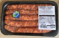 Chipolatas à l'espelette produit du gouet