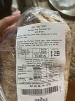 Heritage Grain Sourdough Half Loaf Bread