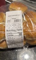 Brioche Slider Buns 34 CT