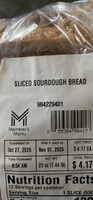 Sliced Sourdough Bread
