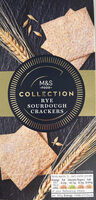 Rye Sourdough Crackers