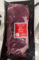 Beef rib eye steak