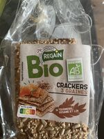 Crackers 3 graines tournedos sesame et lin