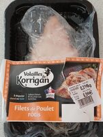 Filets de poulet rôtis