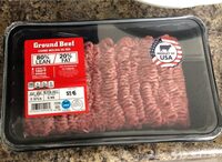 Ground beef 80% 20%