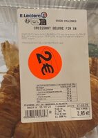 Croissant beurre