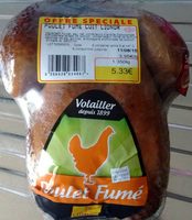 Poulet Fumé Cuit