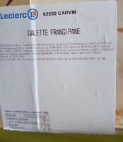 Galette frangipane
