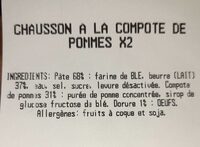 Chaussons compote de pommes