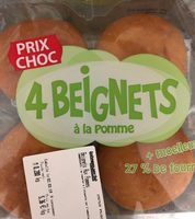4 beignet à la Pomme