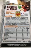 4 Muffins au Cacao