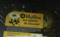 Muffins aux pépites de chocolat