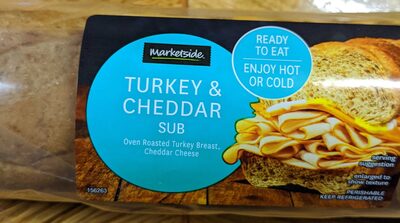 Turkey and Cheddar sub by Marketside