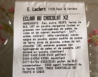 Eclair au chocolat