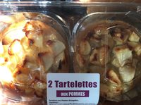 2 tartelettes aux pommes