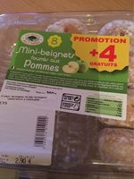 Mini-beignets fourres au pomme