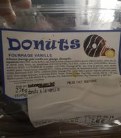 Donuts fourrage vanille