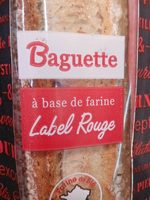 Baguette à base de farine Label Rouge