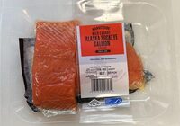 Wild Caught Alaskan Sockeye Salmon Fillet