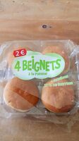 4 beignets à la pomme décongelés