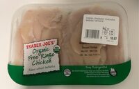 Organic Free Range Boneless skinless breast strips