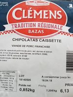Chipolatas Caisette