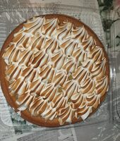 Tarte citron meringuée 3/4 perso