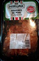 Araignée de porc à la basquaise