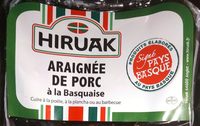 Araignée de porc à la basquaise