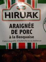 Araignée de porc à la basquaise