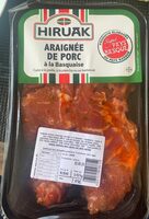 Araignee de porc à la basquaise