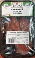 Araignées de porc façon landaise