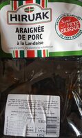 Araignée de porc à la landaise