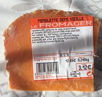 Mimolette demi vieille