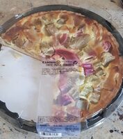Tarte pomme rhubarbe