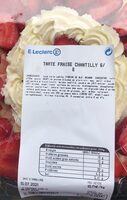 Tarte fraise chantilly 6/8