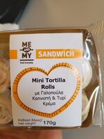 Mini tortilla rolls