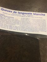 Queues de langouste blanche