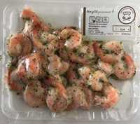 Queues de crevettes