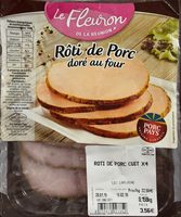Roti de porc dore au four